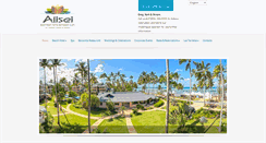 Desktop Screenshot of aliseihotelspa.com